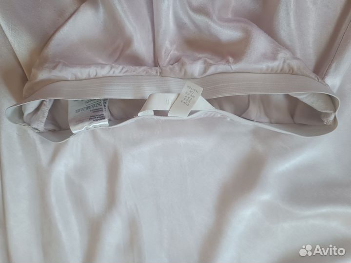 Атласная юбка hm