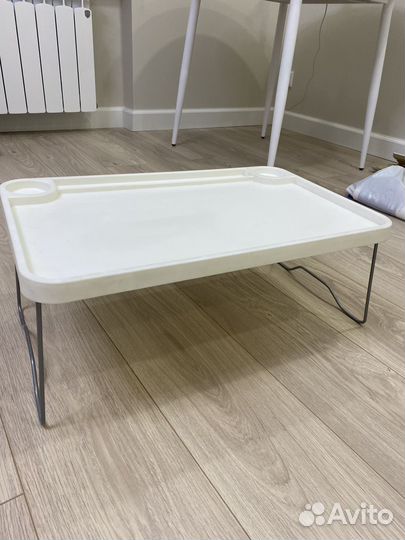 Поднос складной белый IKEA bruksvara