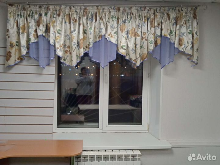 Штора, ламбрекен