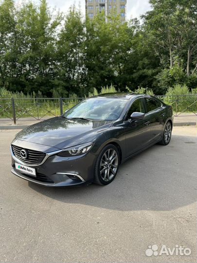 Mazda 6 2.5 AT, 2017, 153 800 км