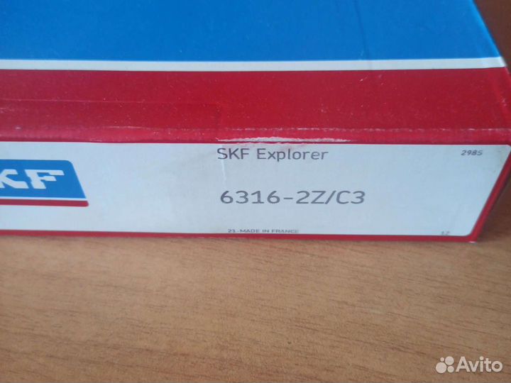 Подшипники SKF 6316-2Z/C3