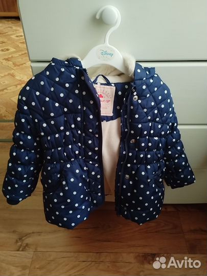 Куртка зимняя для девочки 86