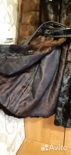 Шубка очень теплая из шкурок норки 44-46 р