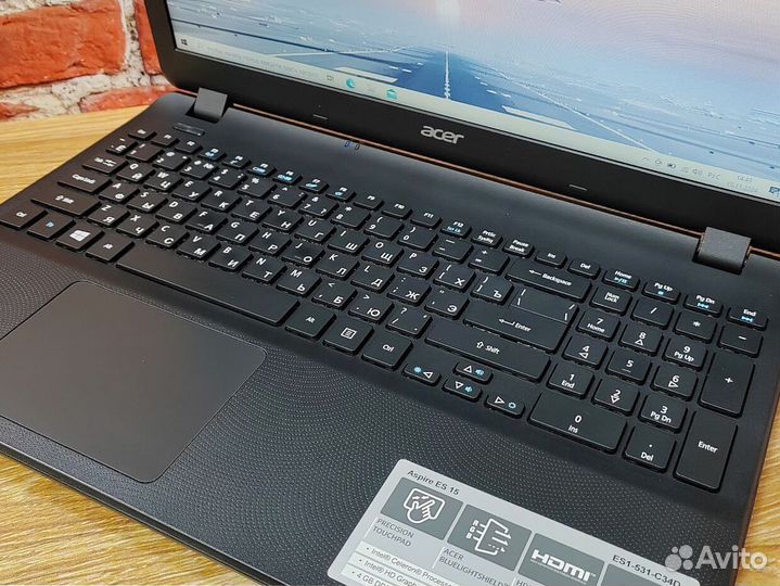 8gb SSD windows 10 домашний Ноутбук Acer Aspire