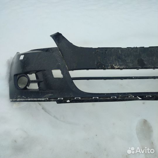 Бампер передний на volkswagen tiguan 1