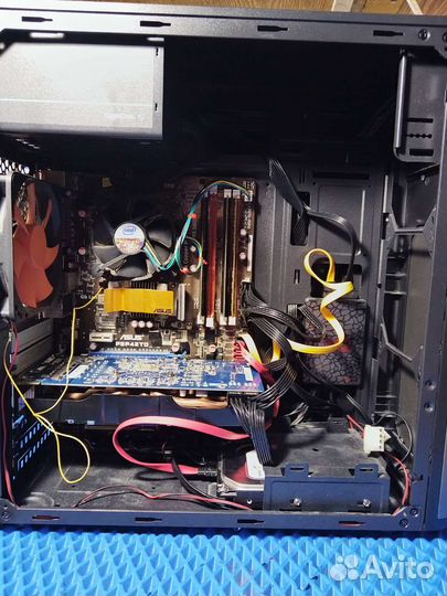 Системный блок xeon e5472, 6gb ddr3, hd6790
