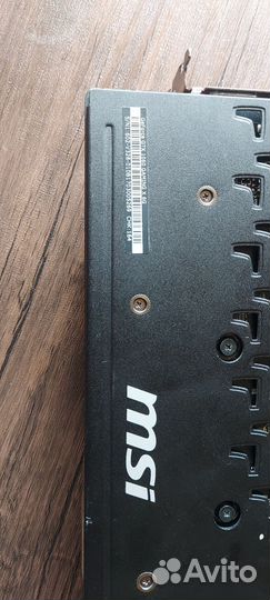 Видеокарта MSI gtx 1060 gaming 6gb(неисправна)