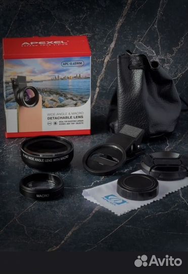 Новая 2-х компонентная линза Apexel