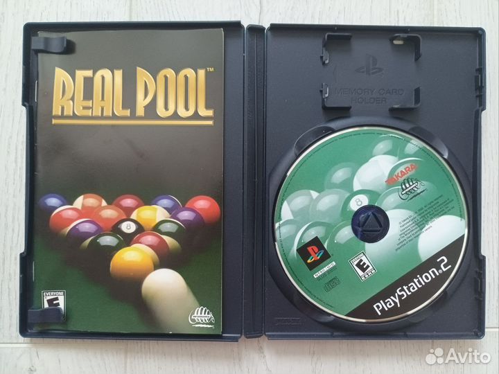 Бильярд Real Pool лицензионный диск PS 2 ntsc