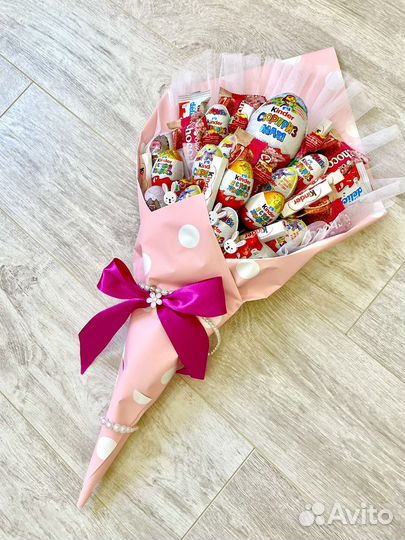 Букеты из конфет