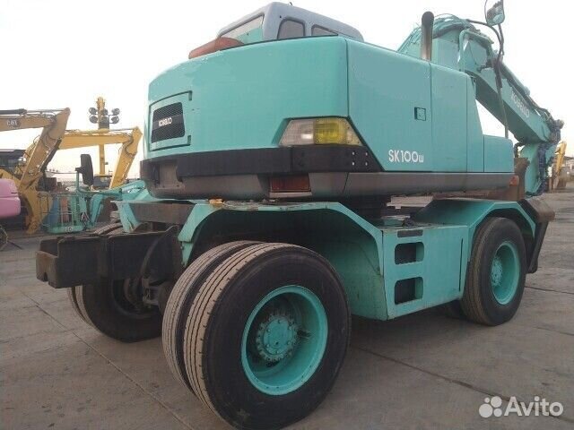 Колёсный экскаватор Kobelco SK100W-2, 2002