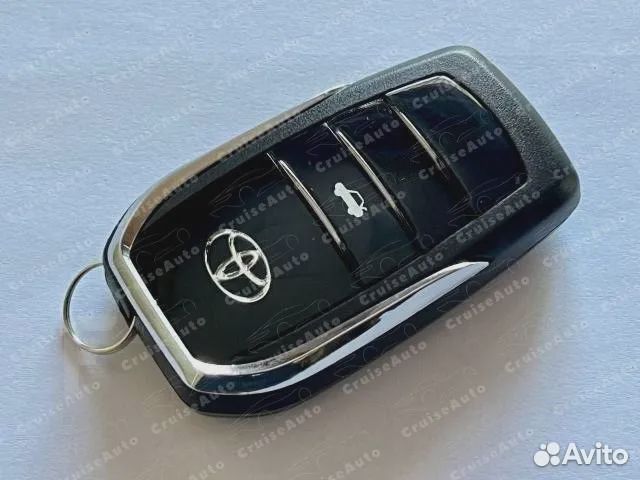 Корпус ключа Toyota 3 кнопки (внедорожник, SUV)