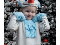 Новогодний костюм снеговик