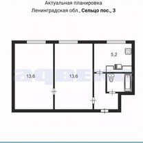 2-к. квартира, 37 м², 3/4 эт.