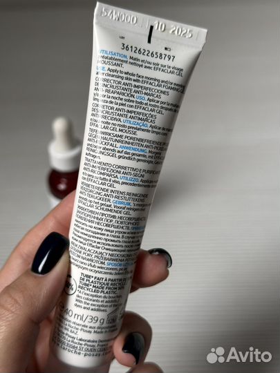 La Roshe Posay effaclar и сыворотка с ретинолом