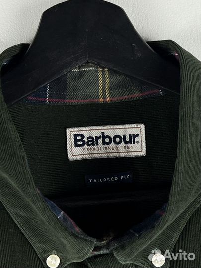 Вельветовая рубашка Barbour Арт. 847 Размер XXL