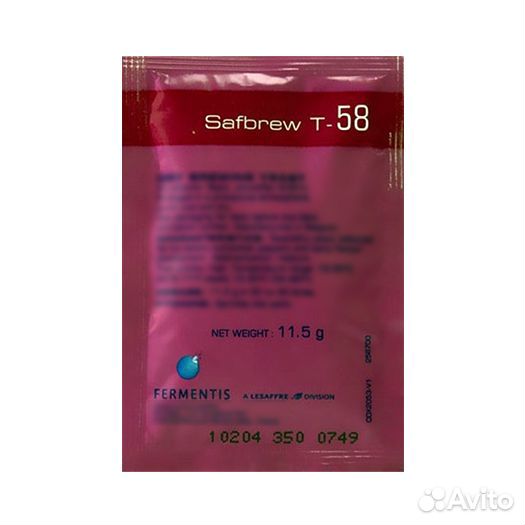 Дрожжи пивные safale T-58