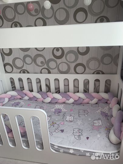 Бортик косичка