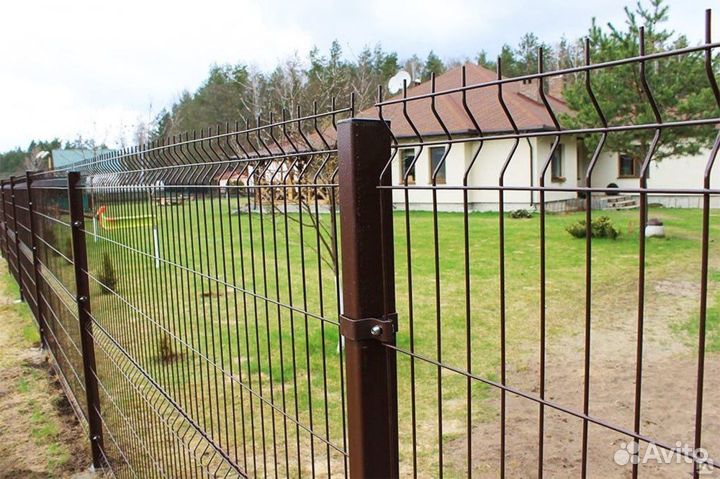 Сетчатый 3д забор