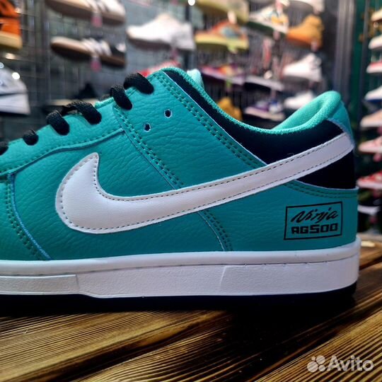 Кроссовки Nike Dunk SB NYC Blue Taxi x Tiffany