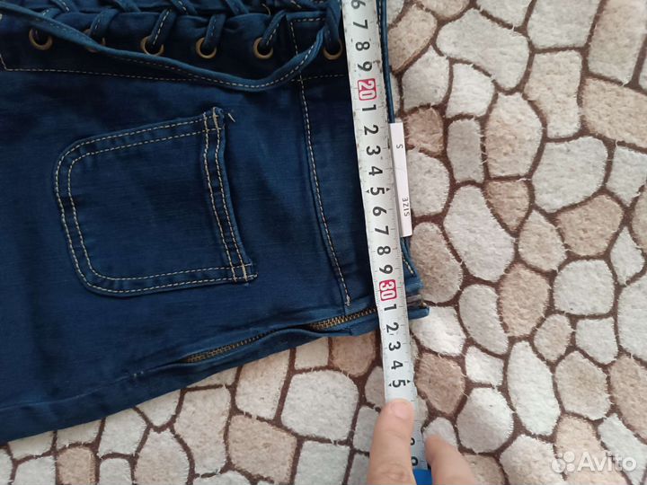 Шорты джинсовые