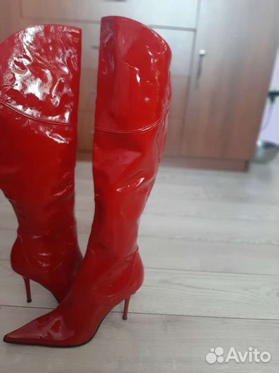 Сопоги нат кож.39раз