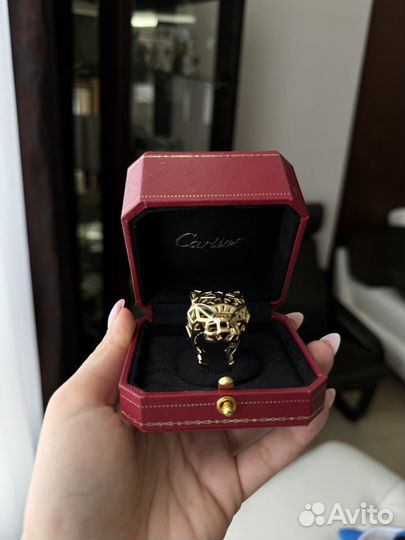 Cartier panthere кольцо 27 гр