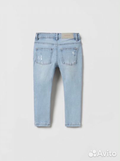 Рваные джинсы skinny fit zara original 110