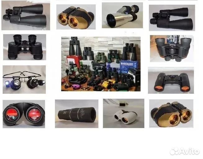 Бинокль подзорная труба монокуляр рaзная оптика