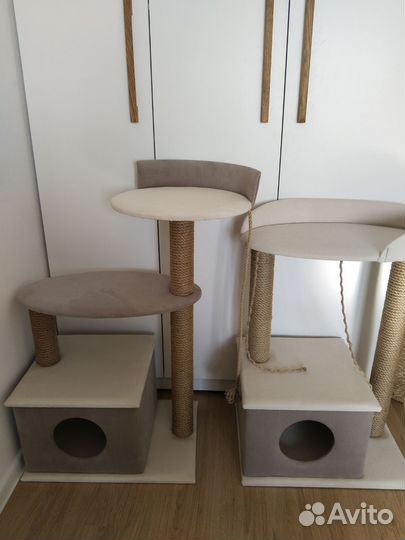 Когтеточка домик для кошки новая