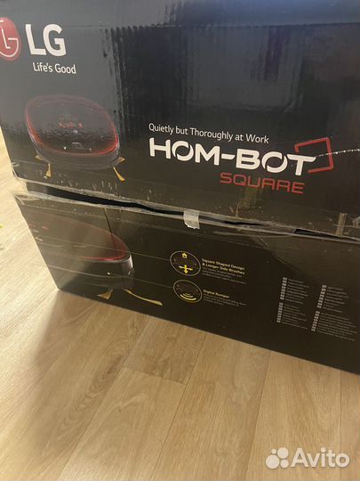 Робот пылесос lg hom bot