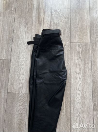 Кожаные брюки