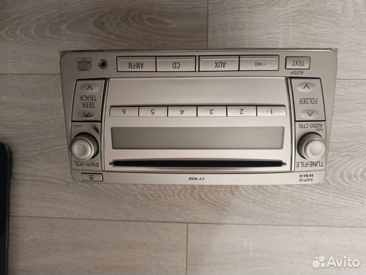 Магнитола Toyota vita штатная