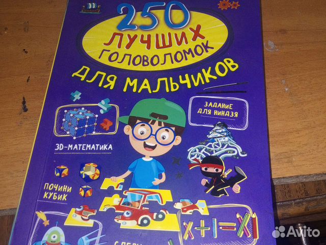 Книга : 250 лучших головоломок 3D математика