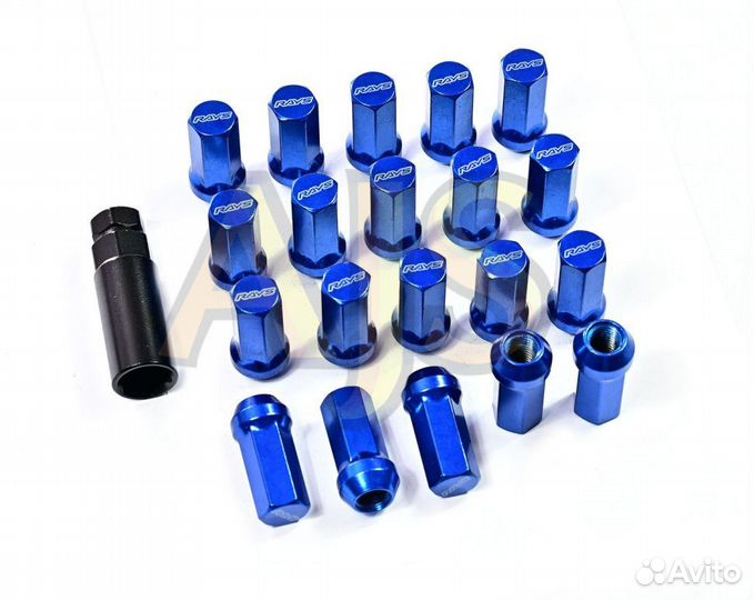 Гайки колесные Rays style M12*1.5 44мм