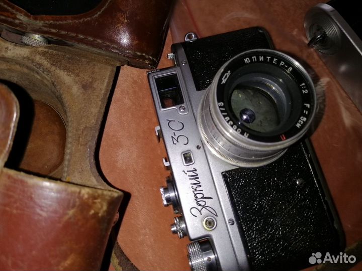 Зоркий 3с пленочный фотоаппарат