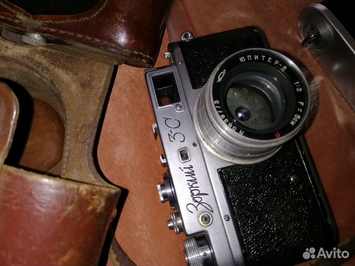 Зоркий 3с пленочный фотоаппарат