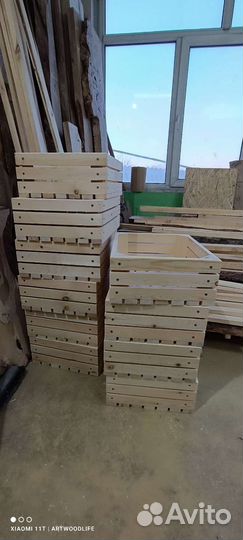 Ящик деревянный