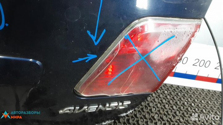 Крышка багажника (дверь 3-5) Toyota Avensis