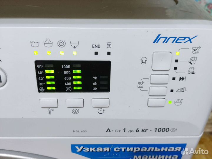 Стиральная Indesit 6 кг 1000 об