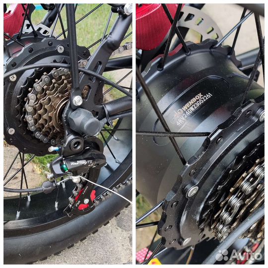 Электровелосипед фэтбайк wenbox