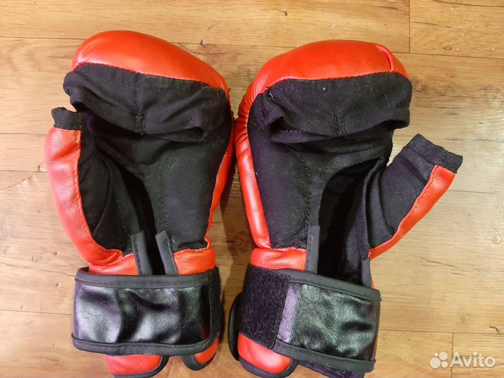 Боксерские перчатки 10 oz детские рэй Спорт