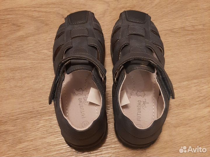 Сандалии кожаные для мальчика 33
