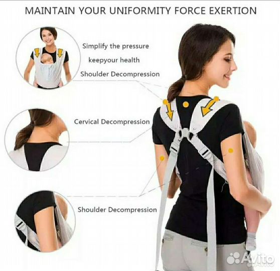 Эрго-рюкзак, переноска для малышей