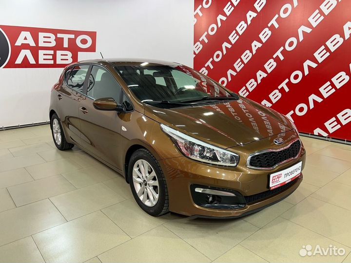 Kia Ceed 1.6 AT, 2016, 168 910 км