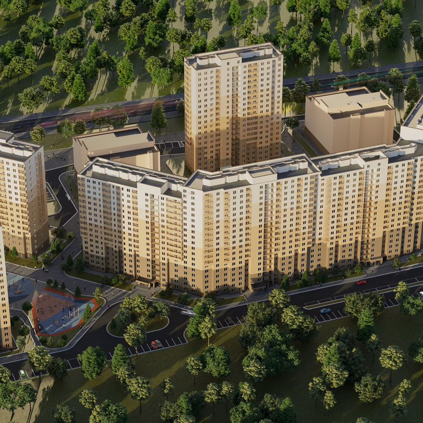 2-к. квартира, 57,1 м², 13/17 эт.