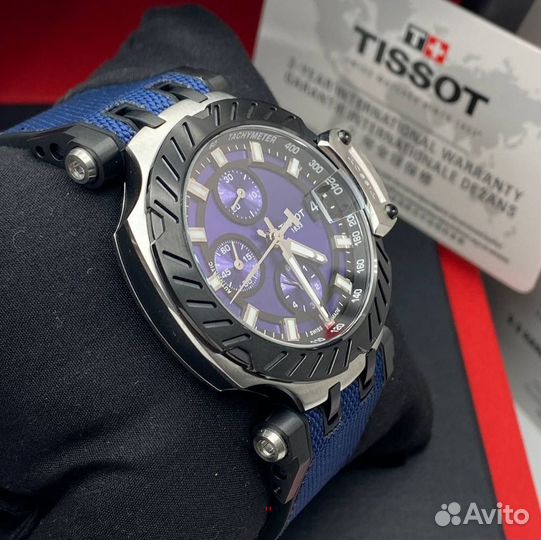Стильные спортивные мужские часы Tissot T-Race