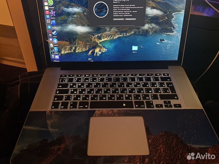 Apple MacBook pro 15 core i7 2015