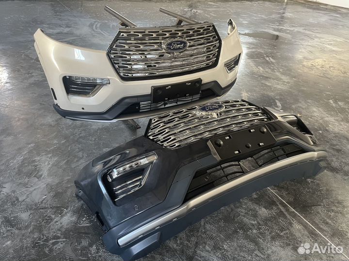 Бампер передний Ford Explorer 2019-2023 в сборе