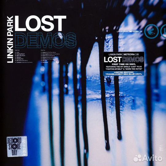 Linkin Park – Lost Demos (Translucent Sea Blue) (L